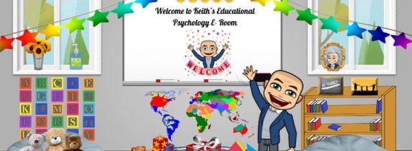 Image of a virtual e-room using Bitmoji